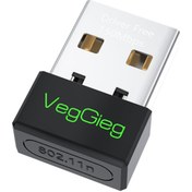 Resim Veggieg 150 Mbps 2.4ghz Kablosuz Wifi Alıcı Verici Nano Usb Adaptör 