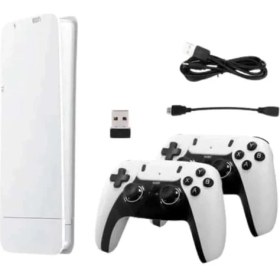 Resim Belle Fusion Mey Ithalat® Yeni Nesil 4K Hd 2.4g Kablosuz Kol 3000 Oyunlu Game Station Retro Atari Game Box 