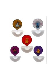 Resim Pokemon Topları İthal 5 Top Ve 5 Karakter Pikachu Pokemon Topu 