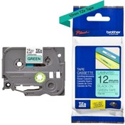 Resim TONERSEPETİ Tonersepeti Brother Tze-731 Siyah Lamine Etiket (12MM) 