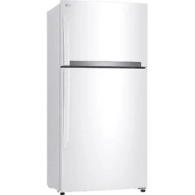 Resim Lg GRTB622PQBQ.AEGPLTK E Enerji Sınıfı 612 L Üstten Donduruculu Buzdolabı Beyaz 