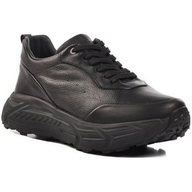 Resim Marcomen 20225 Siyah-siyah Aırbag Sole Hakiki Deri Hafif Erkek Günlük Ayakkabı Siyah 