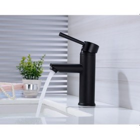 Resim Sardıcı Lüx Musluk Diana Serisi Lavabo Bataryası Siyah 