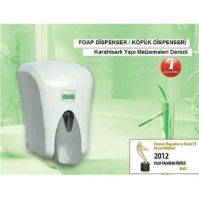 Resim Vialli F6 Hazneli Köpük Sabun Dispenseri 1 Lt 