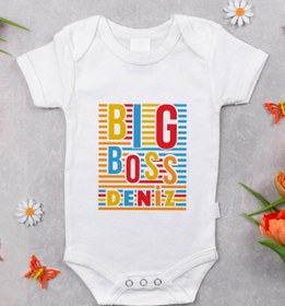 Resim BK Kids İsimli Big Boss Tasarımlı Bebek Body Zıbın - Model 1 