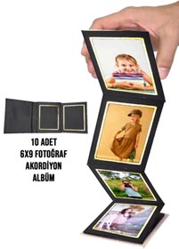 Resim yhfoto Cep Albümü - 10 Fotoğraflı 6x9 Akordiyon Fotoğraf Albümü 