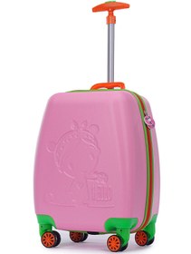 Resim Tucklebery Gezgin Çocuk Valiz - Pembe - Pembe / Standart 