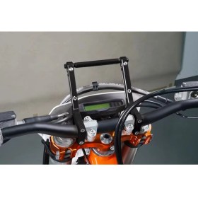 Resim Enduro Supermoto Motosiklet Gps Navigasyon Roadbook F2R Laba7 Montaj Braketi 22-28MM 