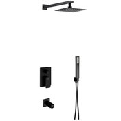 Resim Fause Fau106-B Tam Ankastre Tetra Duş Seti Siyah 