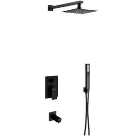 Resim Fause Fau106-B Tam Ankastre Tetra Duş Seti Siyah 