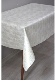 Resim Astarlı Silinebilir Pvc Muşamba Masa Örtüsü 107-a-altın 