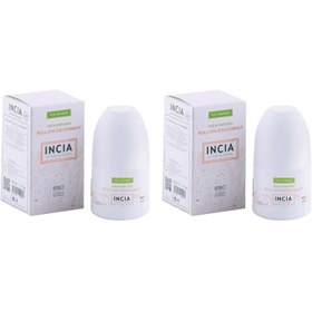 Resim Incia Kadınlar İçin Doğal Roll-On Deodorant 50 ml x 2 Adet 