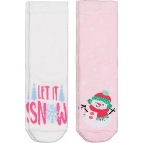 Resim Civil Girls Let Snow Havlu 2'li 2-12 Yaş Kız Soket Çorap - Standart 12-13 Yaş 
