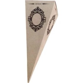 Resim Karton Külah Şeker,lokum,kına Kutusu 25 Li Paket 