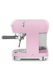 Resim SMEG 50's Style Pembe Espresso Kahve Makinesi ECF02PKEU 