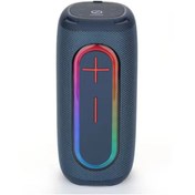 Resim AWEI HEPU HP-S01 SU GEÇİRMEZ RGB IŞIKLI YÜKSEK SESLİ BLUETOOTH 5.1 HOPARLÖR 