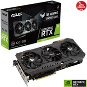 Resim ASUS Tuf Gaming Geforce Rtx 3060 Ti Oc Tuf-rtx3060tı-o8gd6x-gamıng 8gb Gddr6x 256bit Dx12 Gaming (oy 