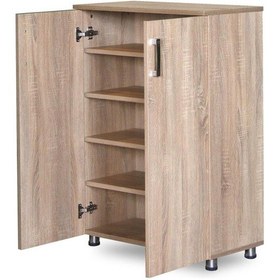 Resim Ayakkabılık Çok Amaç Model Parlak Carmen Hard Suntalem Demonte 5 (422730700) Ceviz 