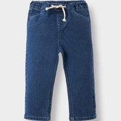 Resim Defacto Erkek Bebek Beli Lastikli Jean Pantolon D2520a525aunm28 Mavi 