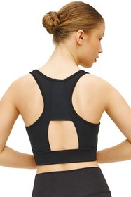 Resim cervus Spor Siyah Büstiyer Hafif Destekli Sporcu Sütyeni 22409 