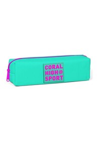 Resim Coral High Sport Tek Bölmeli Yeşil Kalemlik 