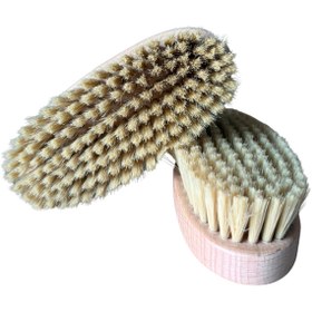 Resim ProAquaLuxCarWash Döşeme Koltuk Fırçası Elbise Fırçası Kumaş Temizleme Fırçası 1 Adet Beyaz 