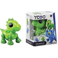 Resim Silverlit Sesli ve Işıklı Elektronik Robot Dino Heads Up Yeşil 
