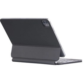 Resim İpad Uyumlu Pro 13 2024 Kılıf X9p Magic Manyetik Klavyeli Tablet Kılıfı - Siyah Diğer 