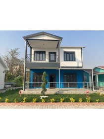 Resim Sismik Prefabrik 149 M2 Prefabrik Ev Çift Katlı 