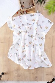 Resim sitilin Kız Erkek Bebek Unisex Pazen Kundak Battaniye STL6595 