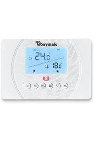 Resim Baymak Logi Pro S Kablosuz Programlanabilir Oda Termostatı 