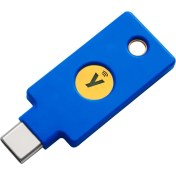 Resim Mena Rise Yubico Y-400 Security Key C Nfc - USB ve Nfc Güvenlik Anahtarı, Iki Faktörlü Kimlik Doğrulama, Usb-C Bağlantıları Için Uygundur ve Desteklenen Nfc Mobil Cihazlarla Çalışır, Mavi 
