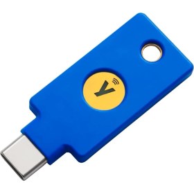 Resim Mena Rise Yubico Y-400 Security Key C Nfc - USB ve Nfc Güvenlik Anahtarı, Iki Faktörlü Kimlik Doğrulama, Usb-C Bağlantıları Için Uygundur ve Desteklenen Nfc Mobil Cihazlarla Çalışır, Mavi 