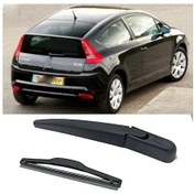 Resim Lasonstiges 2 Adet / 1 Set Arka Silecek Lastiği Ve Kol Citroen C4 I 3 Kapı 2004-2011 Ds4 3 Kapı Ds5 Araba Cam Araba Aksesuarları 