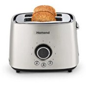 Resim Homend Breadfast 1502h 2 Dilim Inox Ekmek Kızartma Makinesi 
