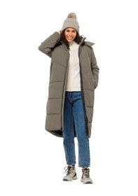 Resim Jack Wolfskin 4059651 6260 Dromoventure Texapore Mid W Dusty Grey Kadın Outdoor Bot Bej 