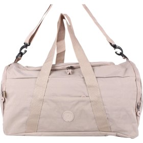 Resim Bagacar UR6020 Bej Klinkır Kumaş Plaj Spor ve Seyahat Çantası 