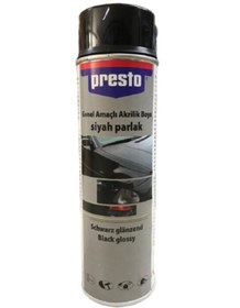 Resim Presto Genel Amaçlı Akrilik Boya Siyah Parlak 