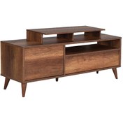 Resim Retro Wide Kapaklı Çekmeceli Tv Sehpası-Oslo Ceviz 