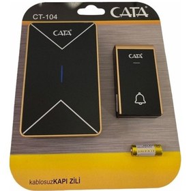 Resim Cata CT-104 Lüx Model Led Işıklı Uzaktan Kumandalı Zil 