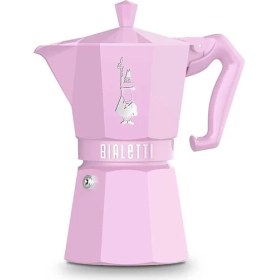 Resim Bialetti Moka Pot Exclusive 6 Cup Pembe 