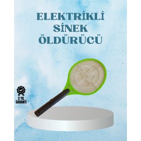 Resim Böcek Önleyici Elektronik Sinek Öldürücü | Üç Katmanlı Güvenlik Izgarası 