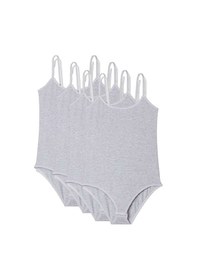 Resim Seher Yıldızı Beyaz Renk 12'lü Paket Seher Ip Askılı Kadın Çıtçıtlı Body Gri 