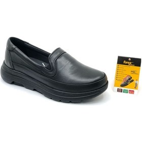 Resim Forex 1049 Hakiki Deri Dr.tavsiyeli Kadın Casual Ayakkabı Siyah 