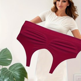 Resim ZIMI COLLECTION Kadınlar İçin Plus Beden Yüksek Esneklikli Spor Sütyeni - Dikişsiz Kablosuz Egzersiz Üstü, Çift Katman Destekli Dolgusuz, Şeffaf Olmayan Günlük ve Atletik Aktiviteler için Yoga Koşu Sütyeni - Tüm Mevsimlerde Kullanılabilir V Yaka Spor Kıyafeti, Delikli Tasarım, Nefes Alabilen Mesh, Fitness Tutkunları İçin 