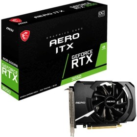 Resim Geforce Rtx 3050 Aero Itx 8g Gddr6 128BIT Nvıdıa Ekran Kartı 