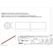 Resim IBRAS 65759 3 KAT POLYESTERLİ SİLİKON 25MM DÜZ HORTUM 1 MT 