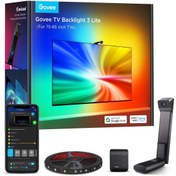 Resim Govee Envisual Led 3 Lite Tv Arkası Led Şerit Ambiyans Aydınlatma Tv Renk Senkronizasyonu 75-85 Inc 