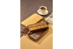 Resim Teknotrust Büyük Boy Dubai Çikolata Kalıbı Silikon Kalıp 27 X13,5 Yukselık 2 cm 