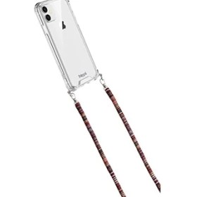 Resim SDT Group Alder Renkli 110 cm Ipli Tüm Telefonlarla Uyumlu ve Boyun Askılı Kumaş Telefon Askısı (Renkli) 